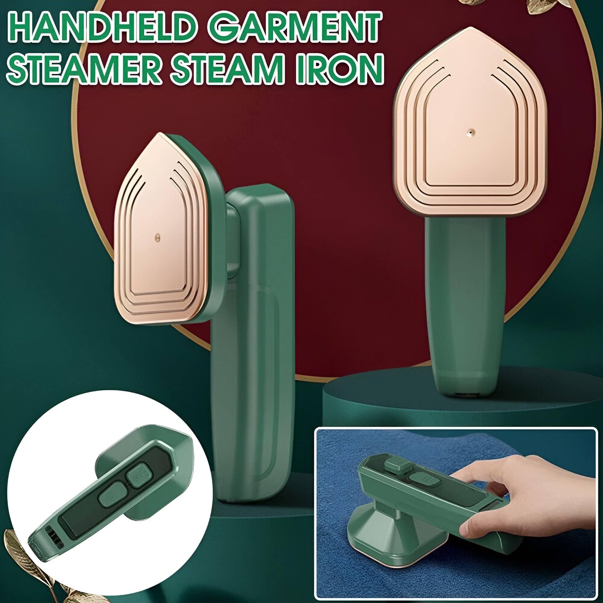 Portable Travel mini Iron Steam