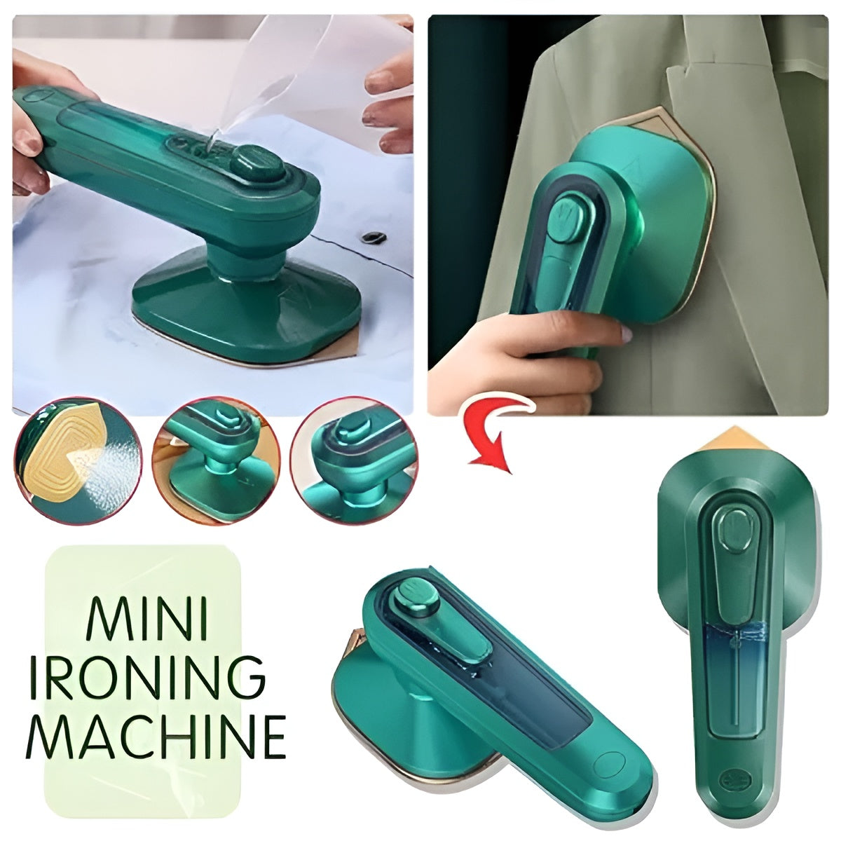 Portable Travel mini Iron Steam